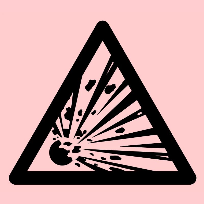 Symbole de danger - Explosifs