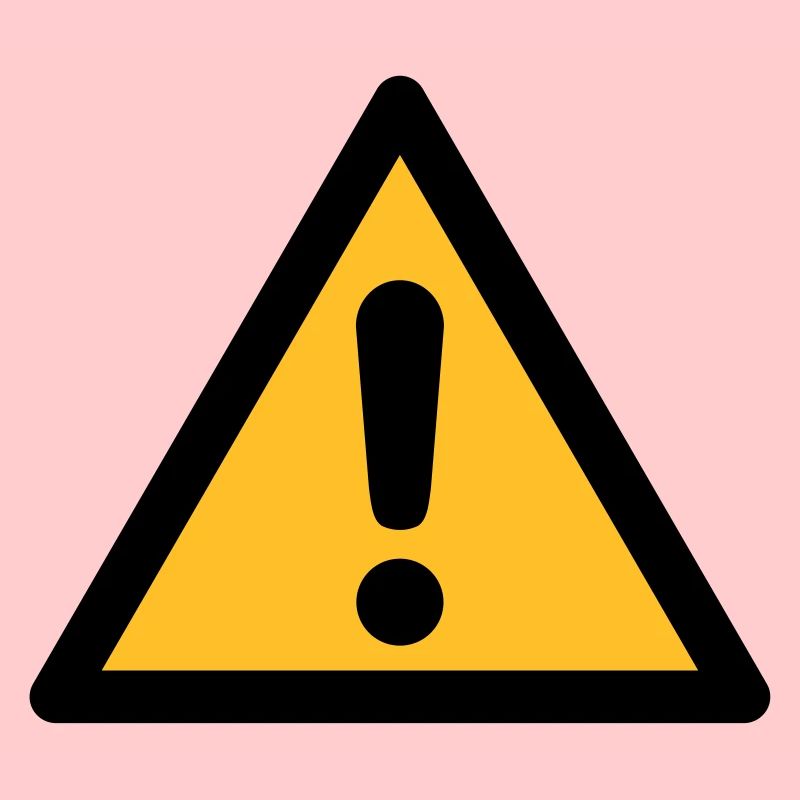 Symbole de danger - Danger général (2 couleurs)