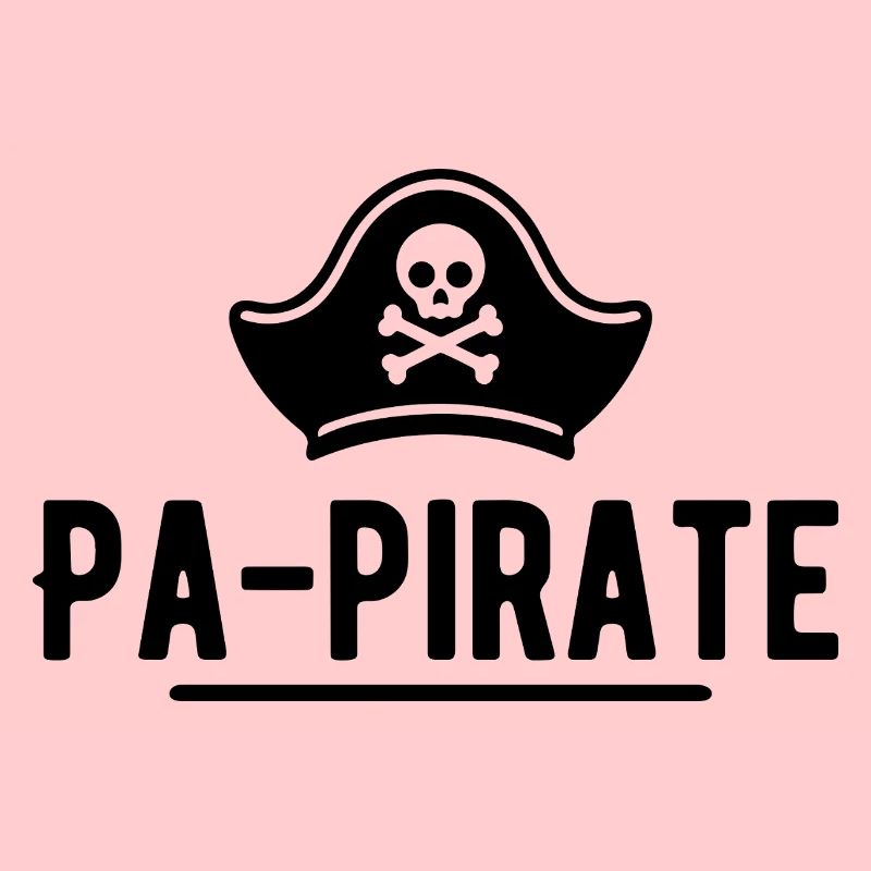Pa-pirate t-shirt papi pirate