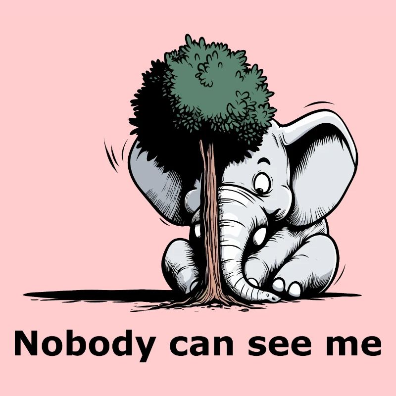 Éléphant caché