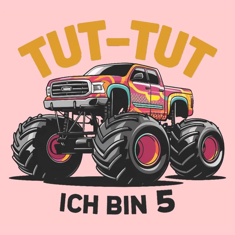 Monster Truck - Ich bin 5 - Einzigartiges Geschenk