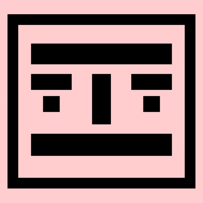 Robot Face Minimal