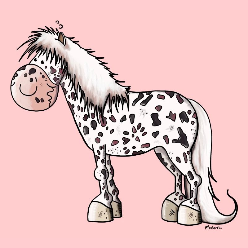 Robe tachetée du cheval
