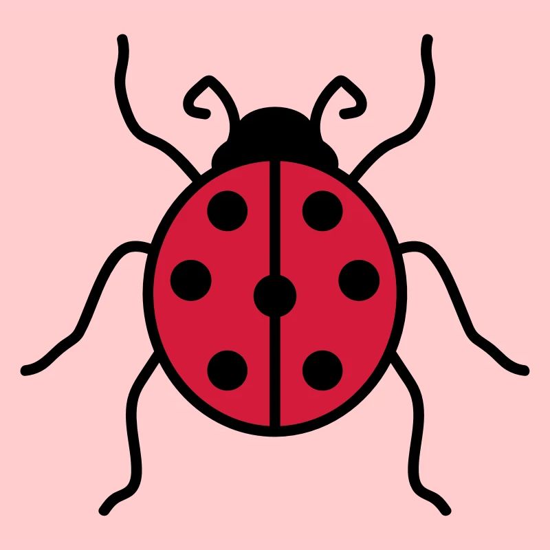 ladybug small cute cute beetle red dot