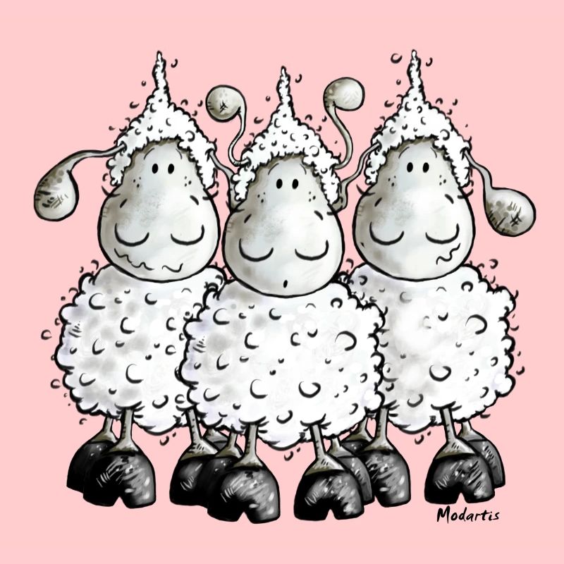 "Mc Wool" - sheep t-shirt design