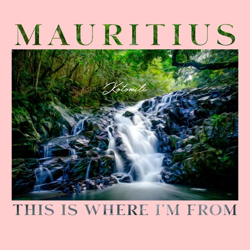 Mauritius This is where I'm from Forest waterfall