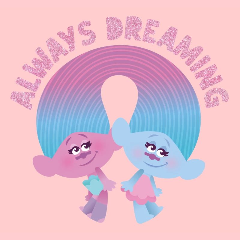 Trolls Always Dreaming Mit Zwei Trolls