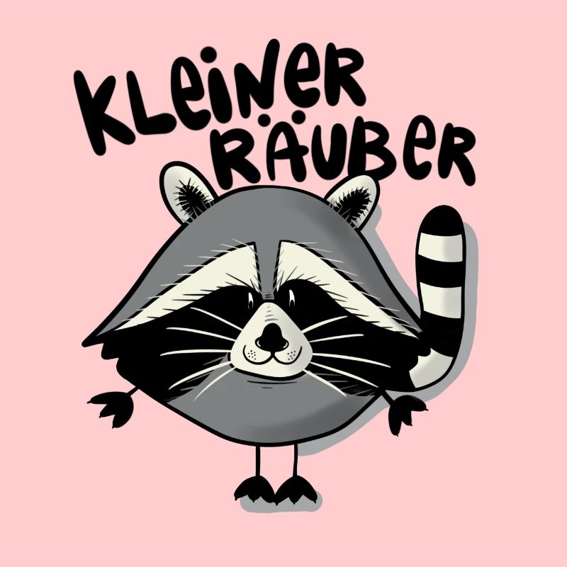 Waschbär Räuber