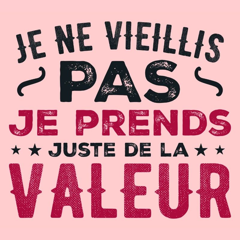 I'm not getting old, I'm just increasing in value