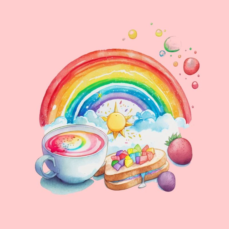 DEJEUNER - ARC-EN-CIEL