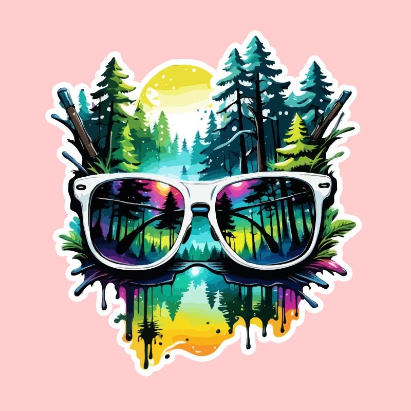 Lunettes de soleil / Reflection / Forest / Reflection