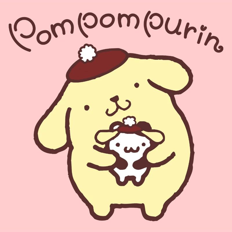 Pompompurin With Muffin Dressed As Pompompurin