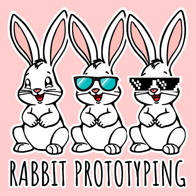 Rabbit Prototyping CAD Hasen aus dem 3D Drucker