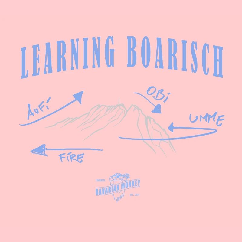 Bavarian Monkey Learning Boarisch