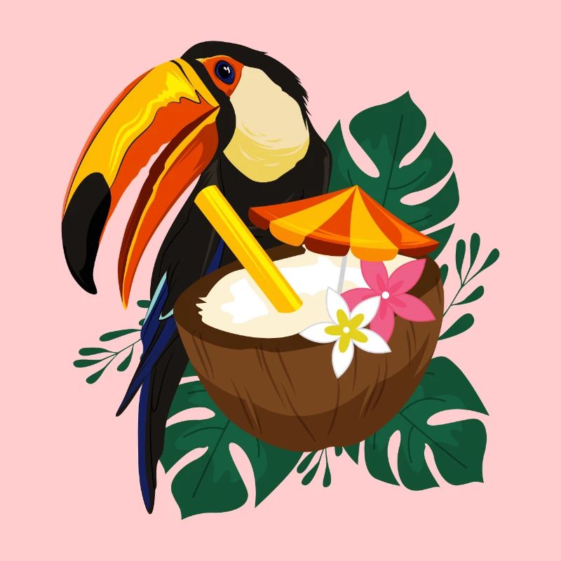Toucan Summer - affiche