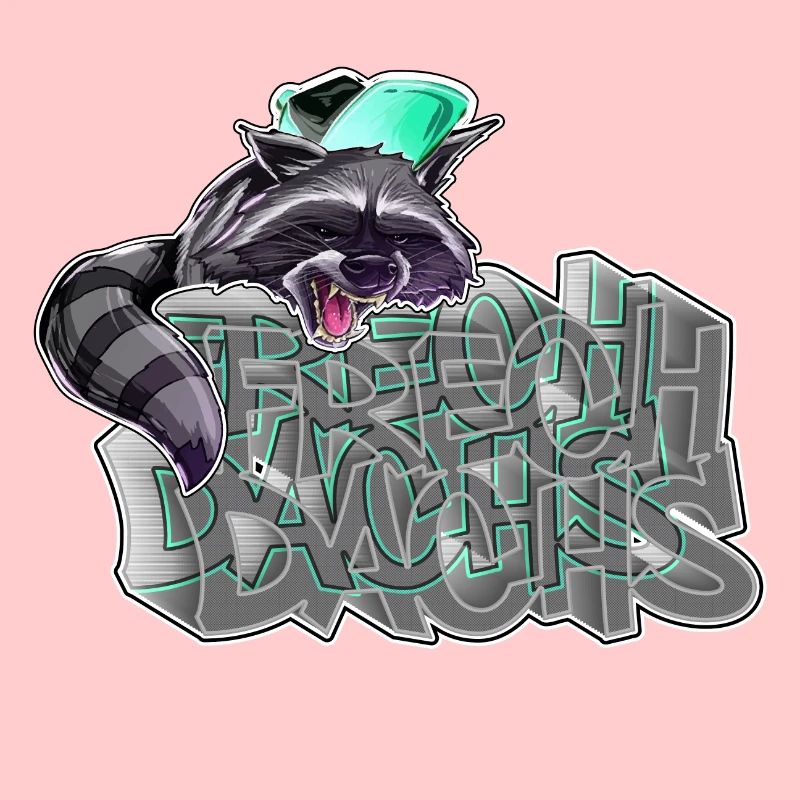 Frechdachs- Frecher Waschbär