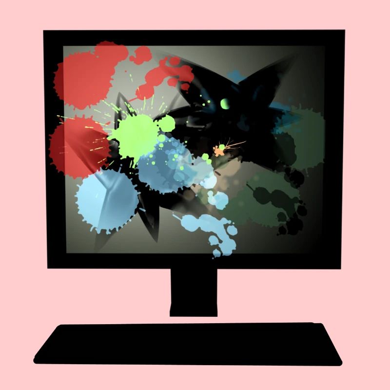 pc coloré