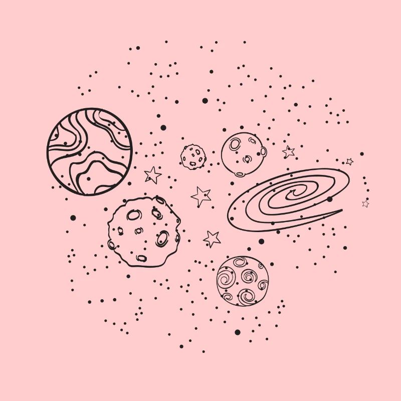 Ciel étoilé - Espace - Voyage dans l'espace - Planètes