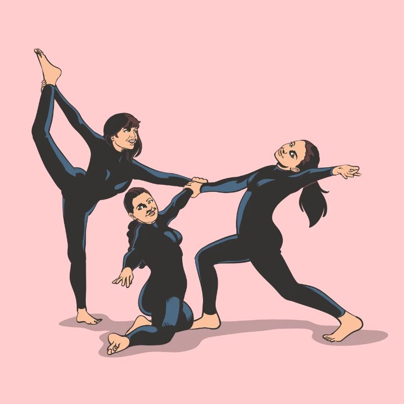 Groupe de danseurs chorégraphie danse jazz