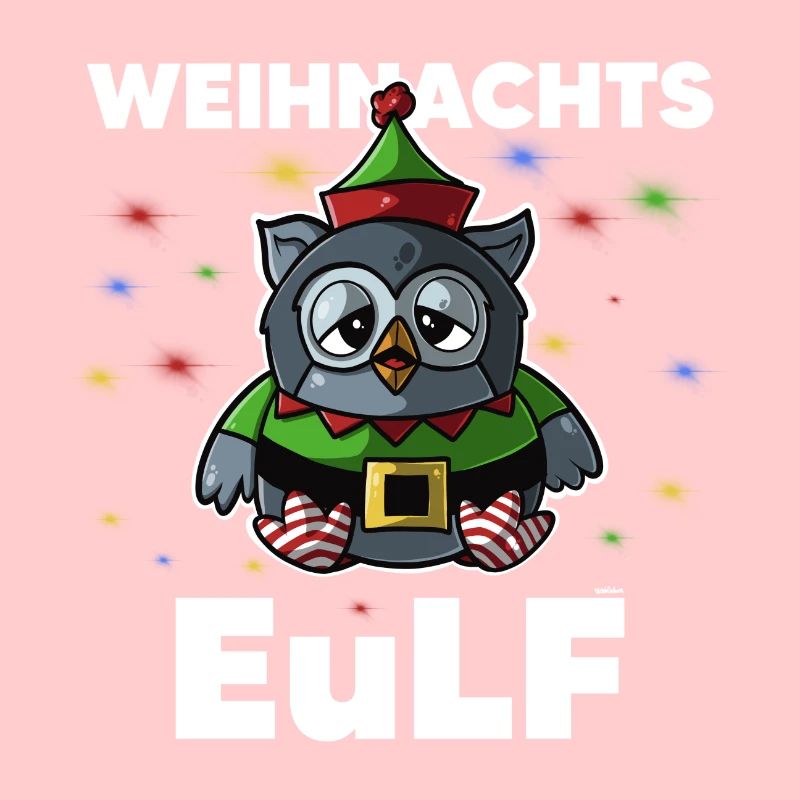 Weihnachts EULF - Christmas Eule Owl