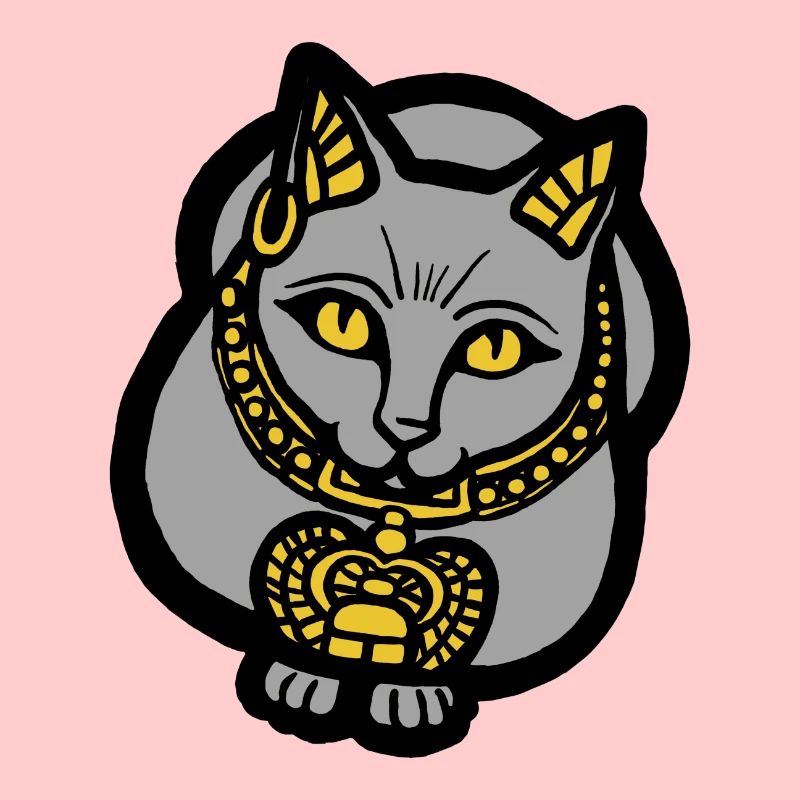 Graue Katze