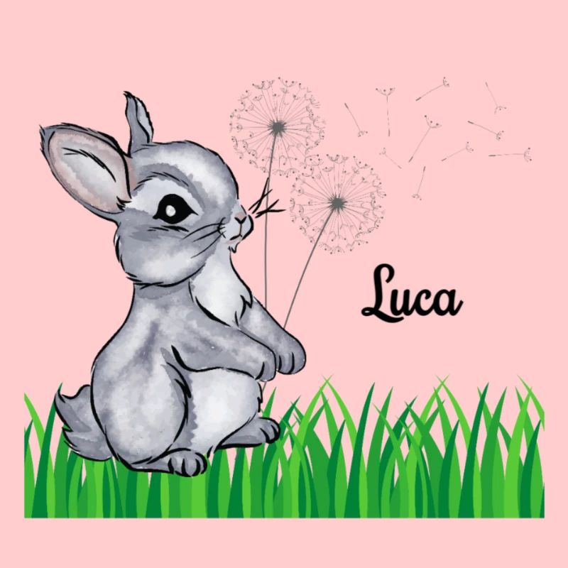 Rabbit Name Gift Luca