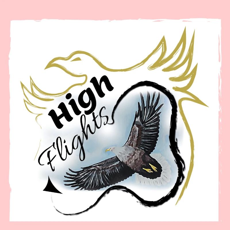 Fier aigle aigle dans le ciel
