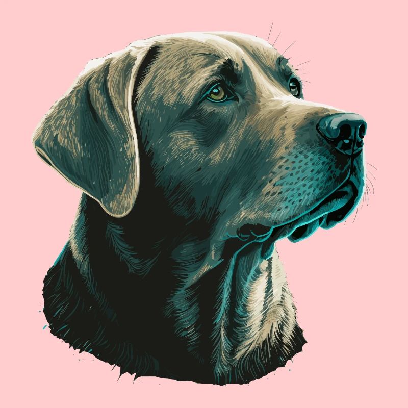 Labrador retriever brillant