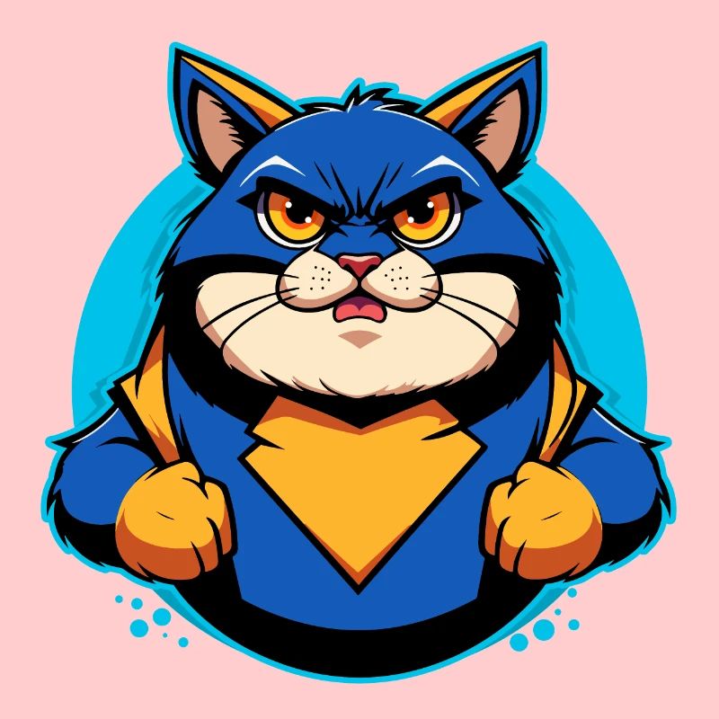 Superhero Cat