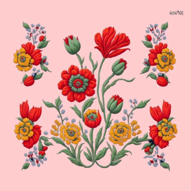 Folk art composition #3