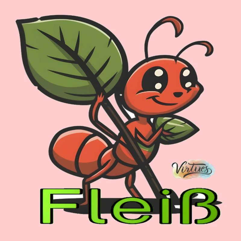 Werte mit Tieren: FLeiß