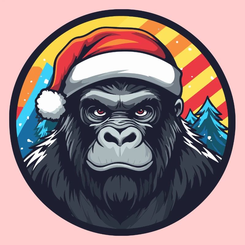Gorille de Noël