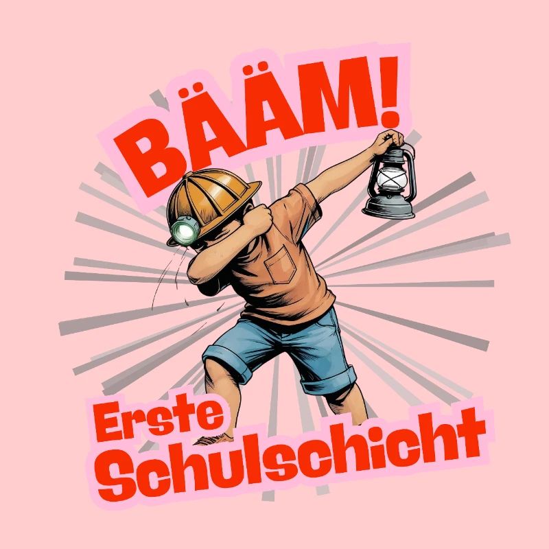 Erste Klasse Schulkind Einschulung Ruhrpott