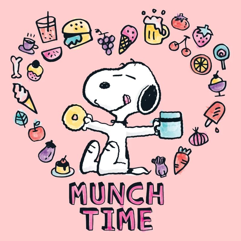 Peanuts Snoopy Munch Time