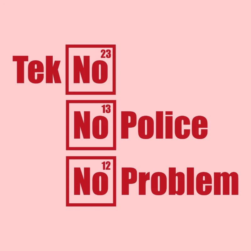 Tekno Techno No Police No Problem Raving