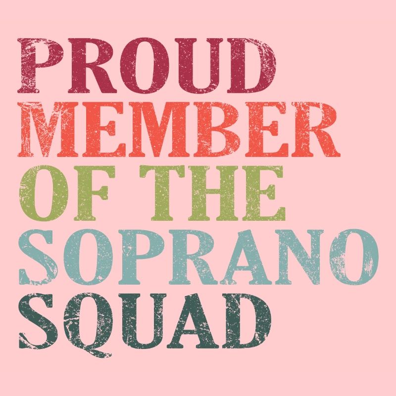 Fier membre de la Soprano Squad Vintage