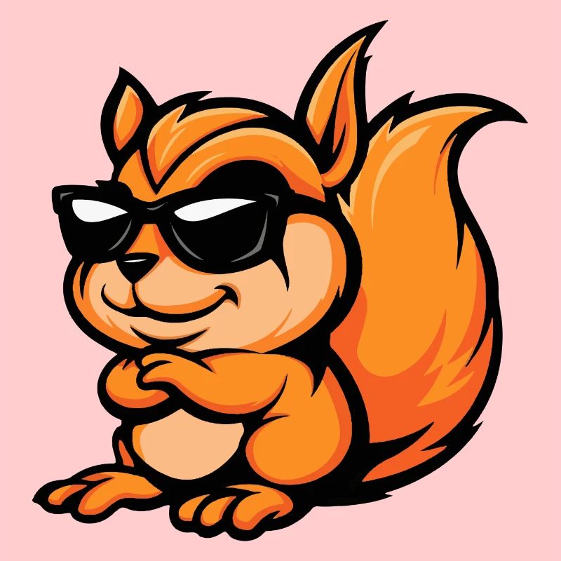 Squirrel Comic Cool