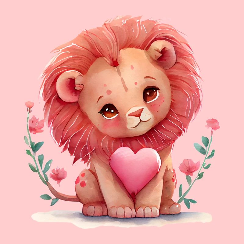 Cadeau de Saint-Valentin Lion