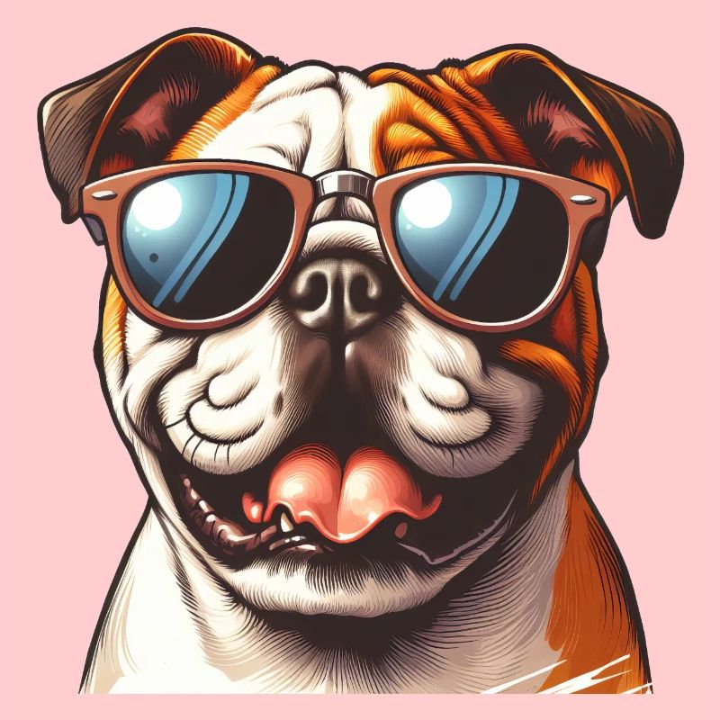 Bouledogue mignon Le modèle