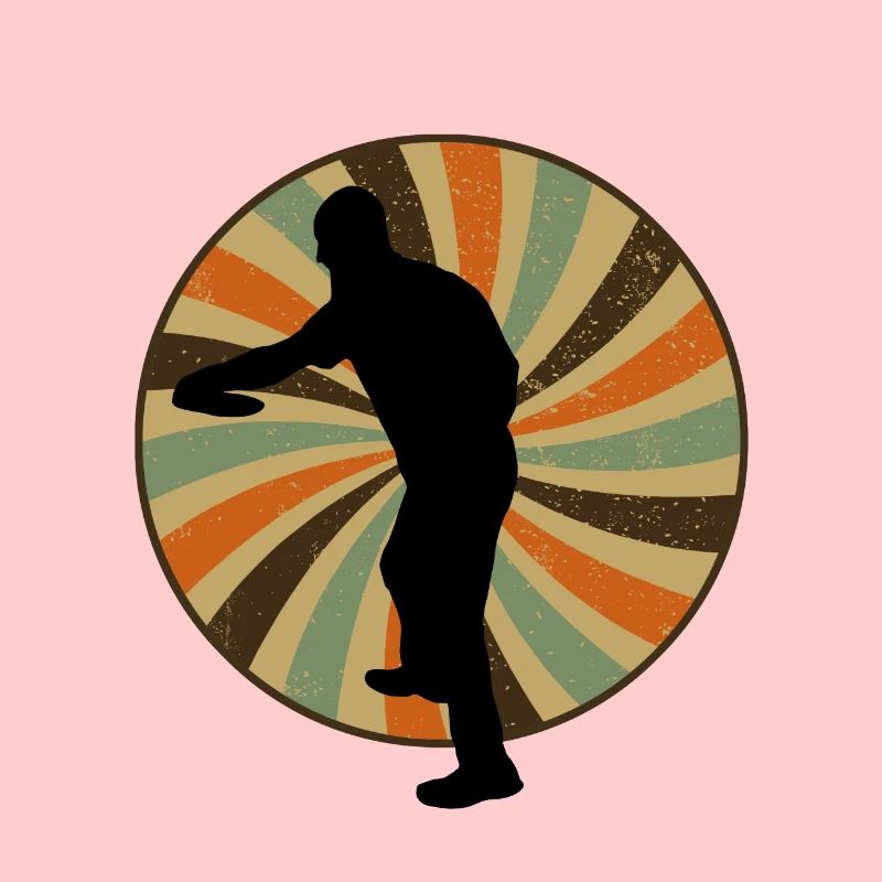 Frisbee Disc Discgolfspieler