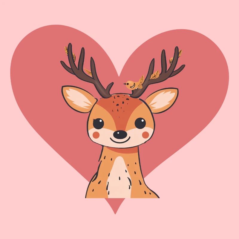 Hirschgeweih Waldbewohner