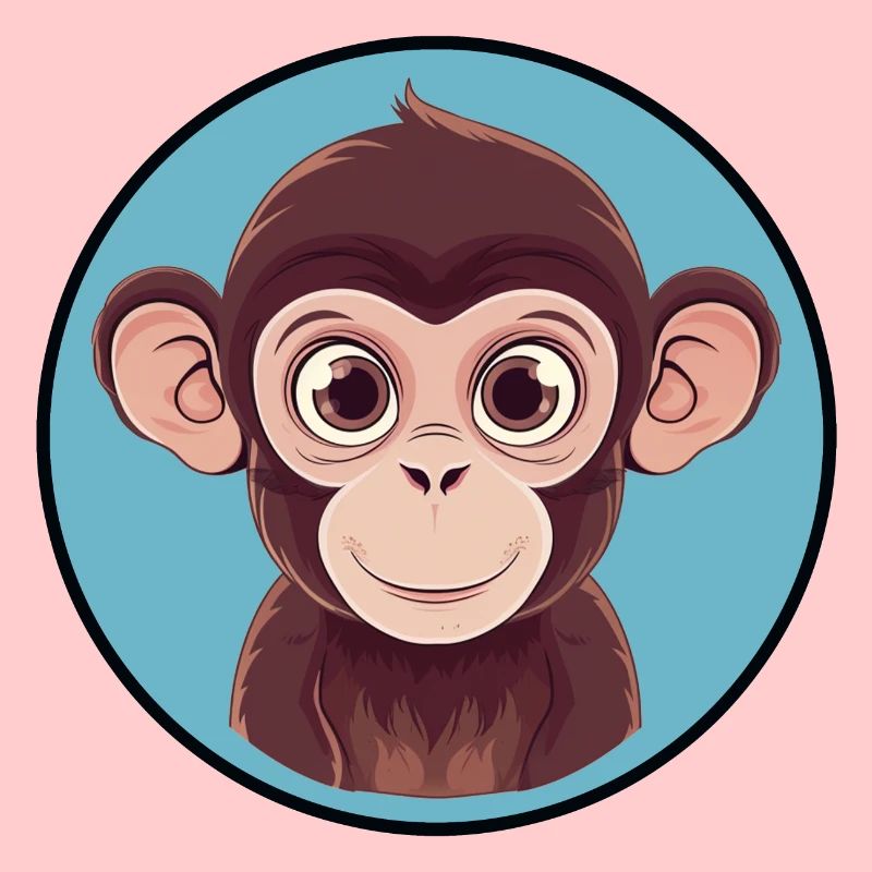 Singe Singe Visage Singe