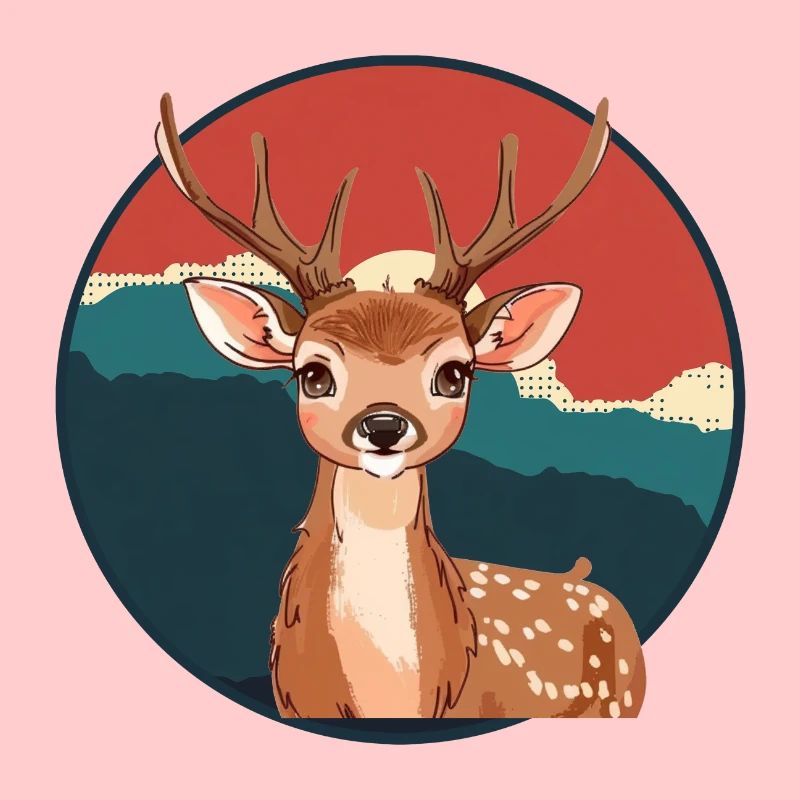 Hirschgeweih Elch Waldbewohner