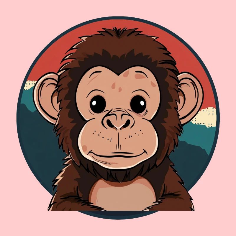 Affe Affengesicht Banane