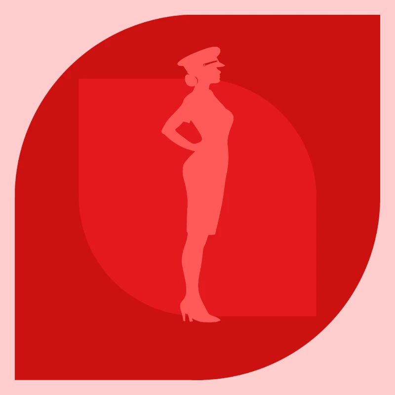 Stewardess Flugbegleiter