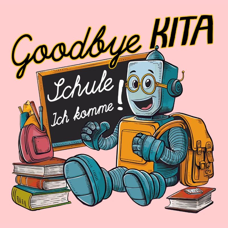Einschulung Roboter erster Schultag