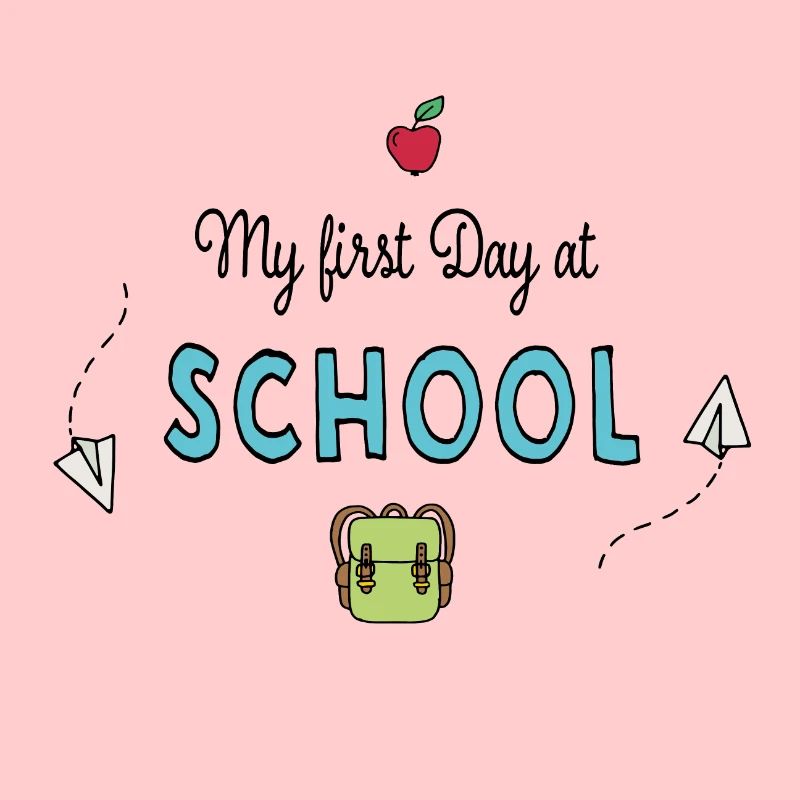 Mon premier jour à l'école