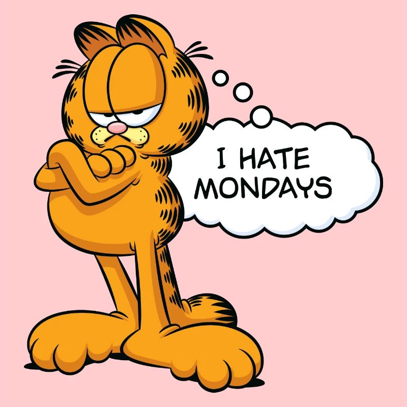 Garfield J' Déteste Le Lundi