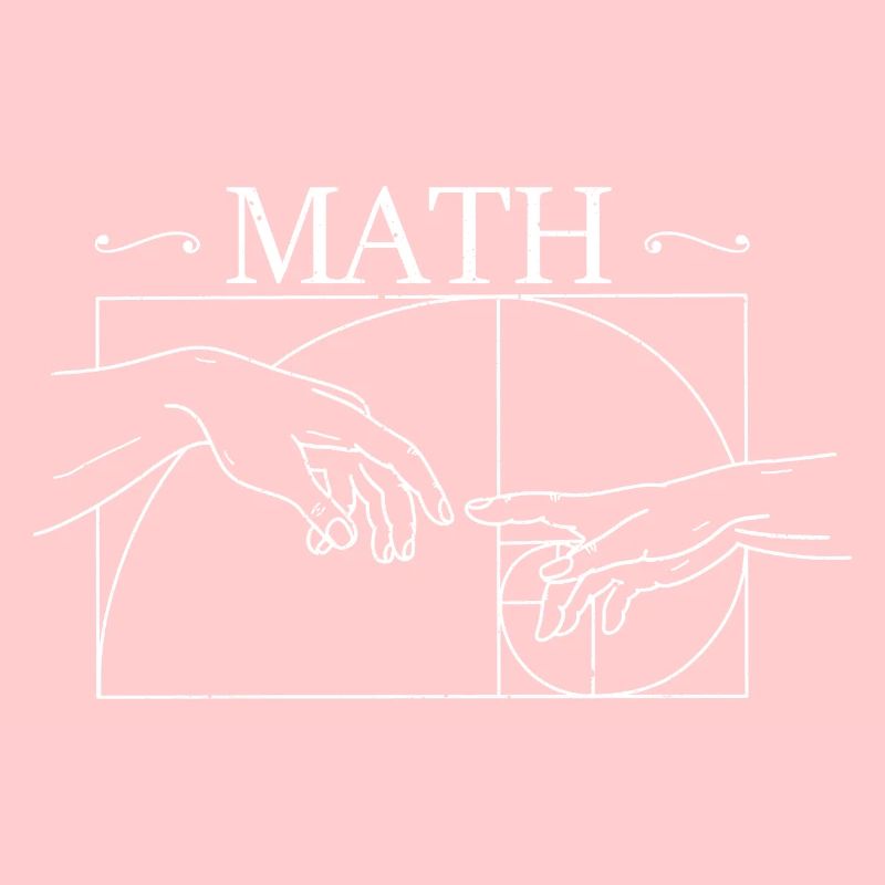 Fibonacci Numbers Math Art Geometry Geek