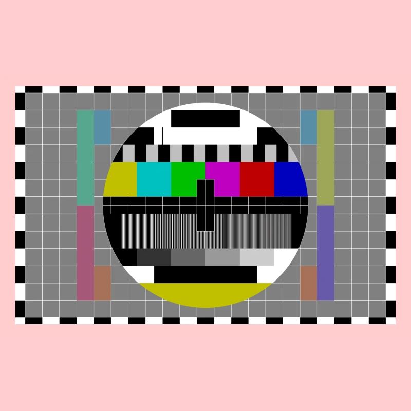 Testbild TV Bild Geschenkidee